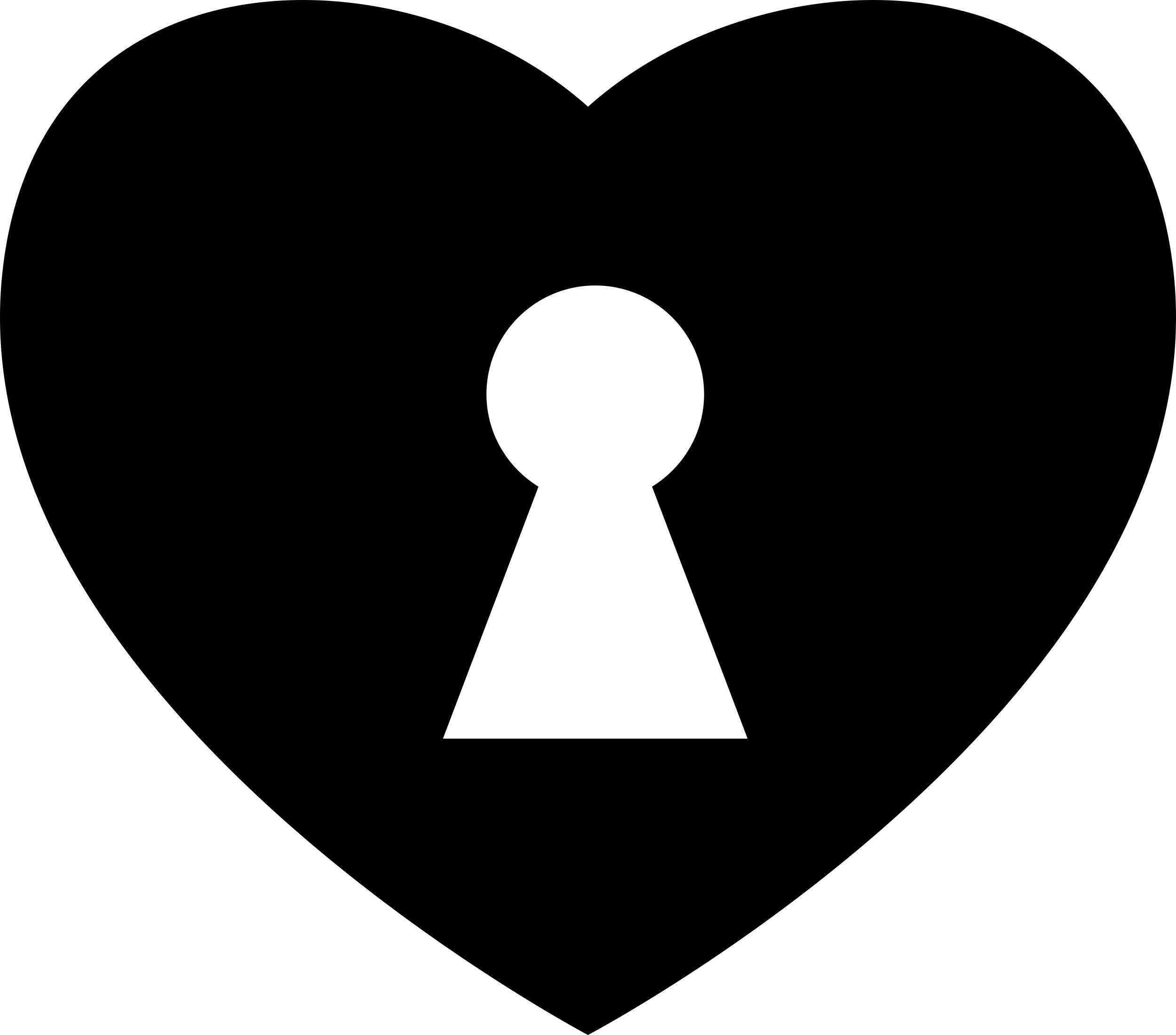 Heart Lock With Key Hole Vinyl Svg File Free Vectors